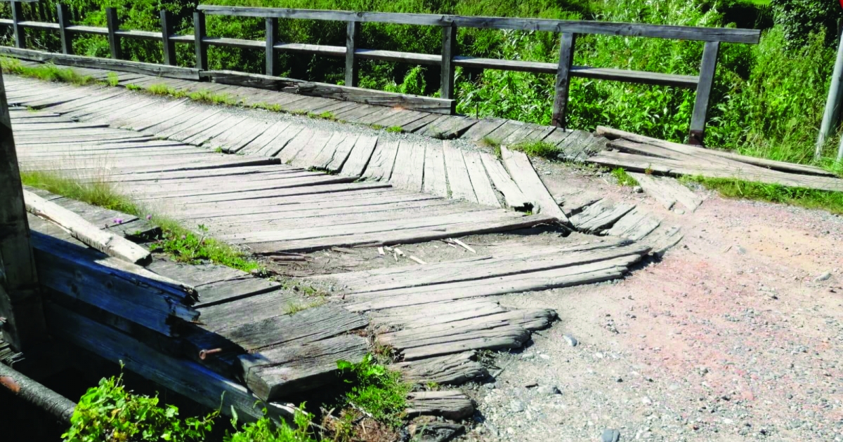 A helyiek számára fontos hidak szorulnak javításra Zsögödben